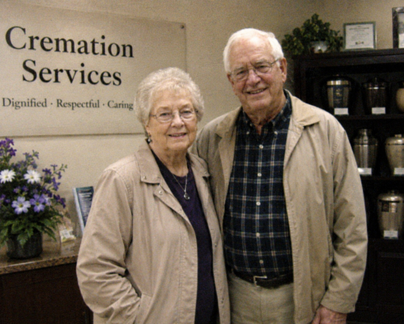 Rachel and Dan, founders of Peaceful Paws Pet Cremation
